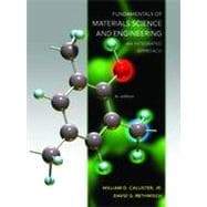 Fundamentals of Materials Science and Engineering: An Integrated Approach, 4th Edition 9781118061602
