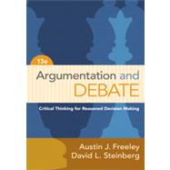Argumentation and Debate 9781133311607