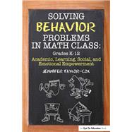 Solving Behavior Problems in Math Class