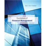 Foundations of Financial Management 15th Edition 9780077861612