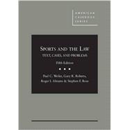 Sports and the Law 9781628101614