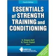 Essentials of Strength Training and Conditioning 4th Edition With Web Resource 9781492501626