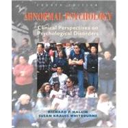 Abnormal Psychology, 4e with Mind Map II CD-ROM 9780072881639