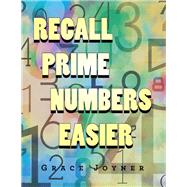 Recall Prime Numbers Easier 9781796081640