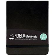 Monsieur Notebook Black Leather Sketch Landscape Small 9781781431641