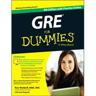 Gre for Dummies: With Online Practice Tests 9781118911648