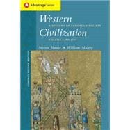 Cengage Advantage Books: Western Civilization A History of European Society, Compact Edition, Volume I