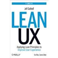 Lean UX 9781449311650