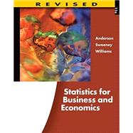 Statistics for Business and Economics, Revised 9780538481656