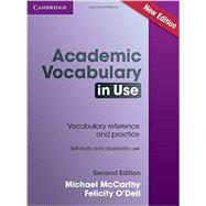 Academic Vocabulary in Use 9781107591660