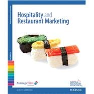 ManageFirst Hospitality and Restaurant Marketing with Answer Sheet 9780132181662