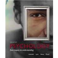 Psychology From Inquiry to Understanding Plus NEW MyPsychLab with Pearson eText -- Access Card Package 9780205961672