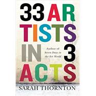 33 Artists in 3 Acts 9780393351675