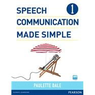 Speech Communication Made Simple 1 (with Audio CD) 9780132861687