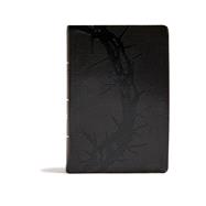 CSB Super Giant Print Reference Bible, Charcoal LeatherTouch 9781433651687