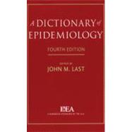 A Dictionary of Epidemiology