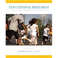 Educational Research Competencies for Analysis and Applications with MyEducationLab with Enhanced Pearson eText, Loose-Leaf Version -- Access Card Package 9780134271712
