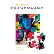 Halgin Abnormal Psychology and MindMap CD ROM 9780072411713