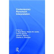 Contemporary Rorschach Interpretation 9781138971714