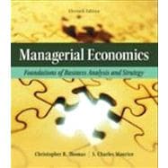 Managerial Economics Foundations of Business Analysis and Strategy 9780078021718