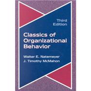 Classics of Organizational Behavior 9781577661726