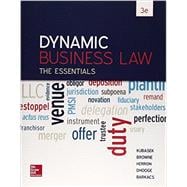 Dynamic Business Law: The Essentials with Connect 9781259621727
