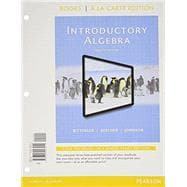 Introductory Algebra, Books a la Carte Edition, Plus MyMathLab -- Access Card Package 9780321951731