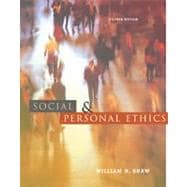Social and Personal Ethics 9780534561734