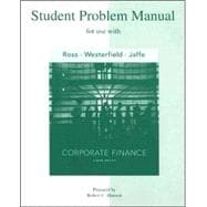 Student Problem Manual to accompany Corporate Finance 9780073261737