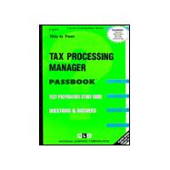 Tax Processing Manager