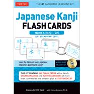 Japanese Kanji Flash Cards Kit 9784805311745