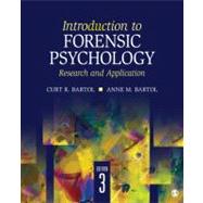 Introduction to Forensic Psychology : Research and Application 9781412991759