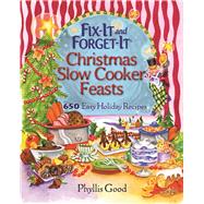 Fix-it and Forget-it Christmas Slow Cooker Feasts 9781680991765