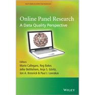 Online Panel Research 9781119941774