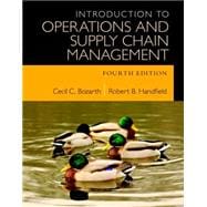Introduction to Operations and Supply Chain Management 9780133871777