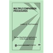 Multiple Comparison Procedures