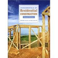 Fundamentals of Residential Construction, 2nd Edition 9780471681793