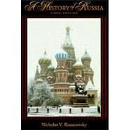 A History of Russia 9780195121797