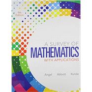 Survey of Mathematics with Applications, MyMathLab, Student Solutions Manual 9780321841797