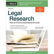 Legal Research: How to Find & Understand the Law 9781413321821