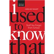 I Used to Know That: Stuff You Forgot from School 9781621451822