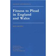 Fitness To Plead In England And Wales 9781138871823