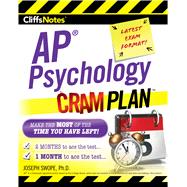 Cliffsnotes Ap Psychology Cram Plan 9780358121831
