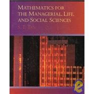 Mathematics for Management, Life, and Social Sciences