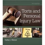 Torts and Personal Injury Law 9781133691853