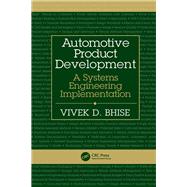 Automotive Product Development 9780367871857