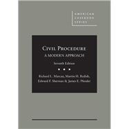 Civil Procedure, A Modern Approach 9781640201859