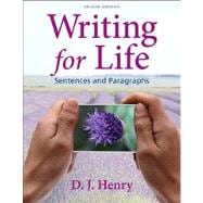 Writing for Life Sentences and Paragraphs with MyWritingLab with eText -- Access Card Package 9780321881878