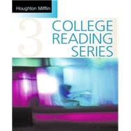 Houghton Mifflin College Reading Series, Book 3 9780618541881
