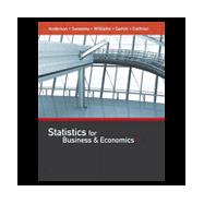 Statistics for Business & Economics (Book Only), 13th Edition 9781305881884